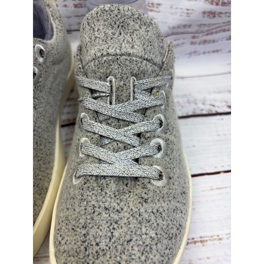 Allbirds Wool Pipers Womens Grey Marl Low Top Sustainable Sneakers size 9 - Picture 3 of 12
